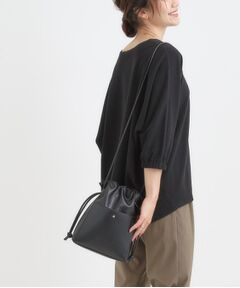 SHOO・LA・RUE / シューラルー ショルダーバッグ | スクエア巾着ショルダーバッグ