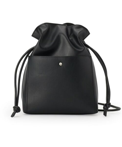 SHOO・LA・RUE / シューラルー ショルダーバッグ | スクエア巾着ショルダーバッグ | 詳細12