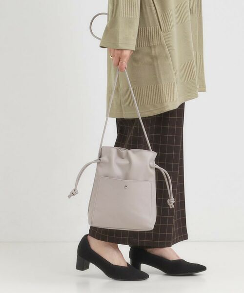 SHOO・LA・RUE / シューラルー ショルダーバッグ | スクエア巾着ショルダーバッグ | 詳細3