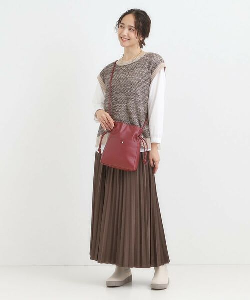 SHOO・LA・RUE / シューラルー ショルダーバッグ | スクエア巾着ショルダーバッグ | 詳細8