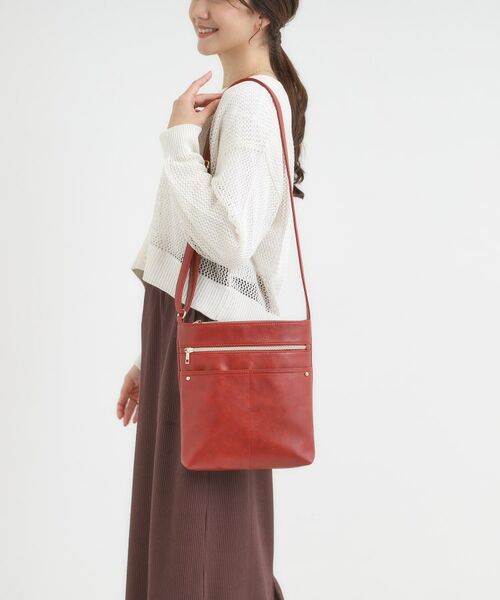 SHOO・LA・RUE / シューラルー ショルダーバッグ | ボディフィットアオリショルダーバッグ | 詳細7