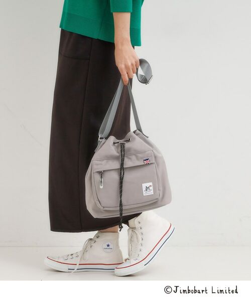 SHOO・LA・RUE / シューラルー ショルダーバッグ | 【撥水】巾着ショルダーバッグ【Jimbobart】 | 詳細1