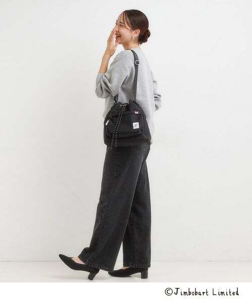 SHOO・LA・RUE / シューラルー ショルダーバッグ | 【撥水】巾着ショルダーバッグ【Jimbobart】 | 詳細4