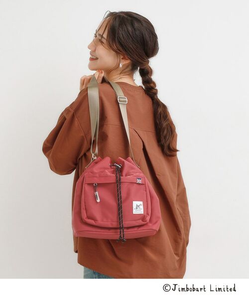 SHOO・LA・RUE / シューラルー ショルダーバッグ | 【撥水】巾着ショルダーバッグ【Jimbobart】 | 詳細5