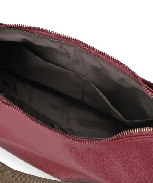 SHOO・LA・RUE / シューラルー ショルダーバッグ | ハトメ使いがアクセント ハーフムーンショルダーバッグ | 詳細17