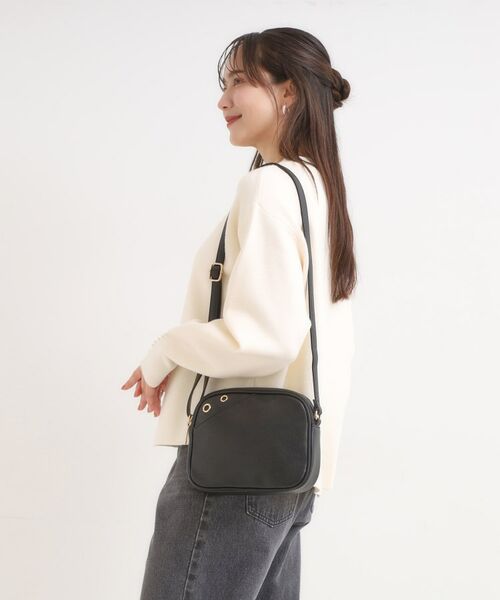 SHOO・LA・RUE / シューラルー ショルダーバッグ | ハトメボックスショルダーバッグ | 詳細1