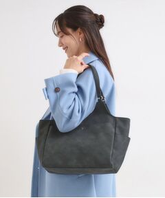 SHOO・LA・RUE / シューラルー トートバッグ | スエード調8ポケットトートバッグ