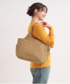 SHOO・LA・RUE / シューラルー トートバッグ | スエード調8ポケットトートバッグ