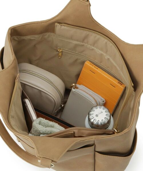 SHOO・LA・RUE / シューラルー トートバッグ | スエード調8ポケットトートバッグ | 詳細16