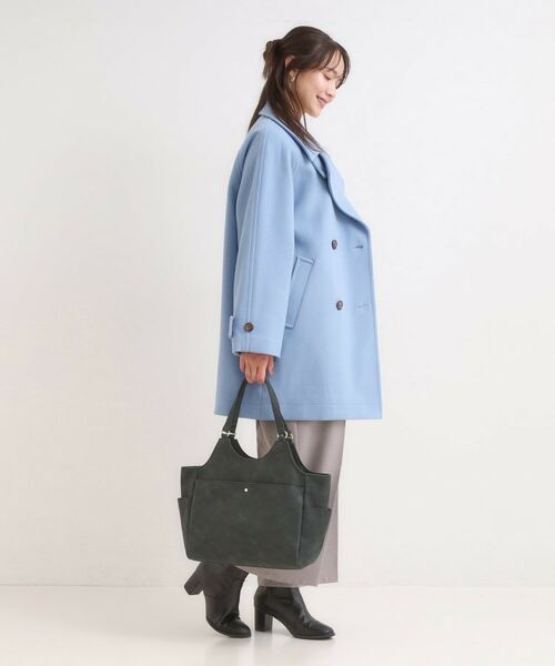 SHOO・LA・RUE / シューラルー トートバッグ | スエード調8ポケットトートバッグ | 詳細2