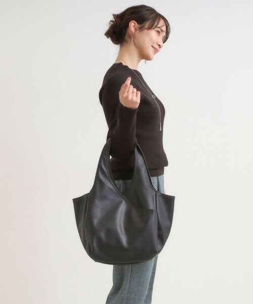 SHOO・LA・RUE / シューラルー トートバッグ | あおりポケットバルーントートバッグ | 詳細1