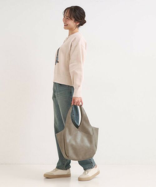 SHOO・LA・RUE / シューラルー トートバッグ | あおりポケットバルーントートバッグ | 詳細4