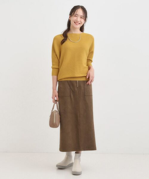 SHOO・LA・RUE / シューラルー ブーツ（ショート丈） | 【撥水/低反発クッション】すっぽりラクラク はきぐちニットブーツ | 詳細7