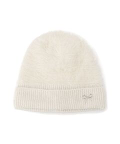 SHOO・LA・RUE / シューラルー ニットキャップ | リボンチャーム付き切り替えワッチ