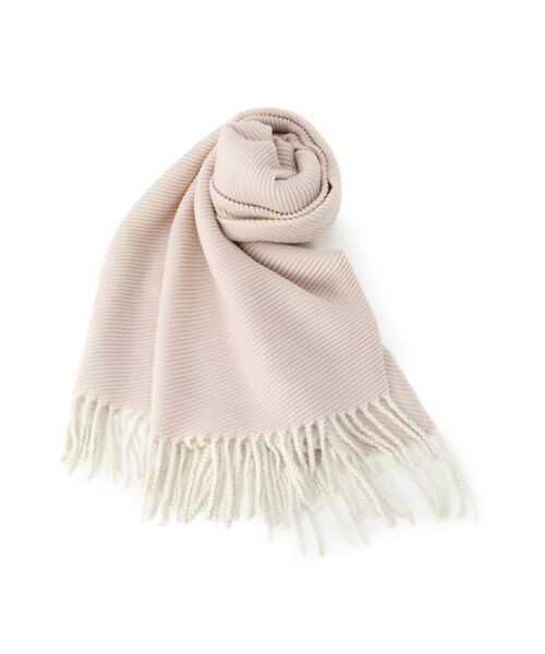 SHOO・LA・RUE / シューラルー マフラー・ショール・スヌード・ストール | 無地プリーツストール | 詳細1