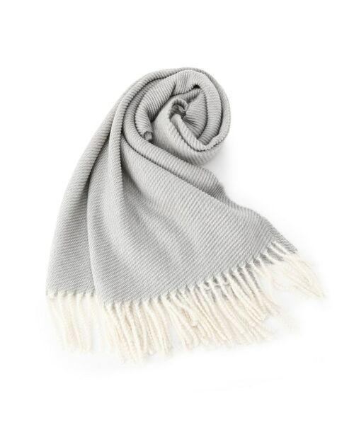 SHOO・LA・RUE/シューラルー 無地プリーツストール グレー(012) 00 SHOO・LA・RUE/シューラルー 無地プリーツストール グレー(012) 00