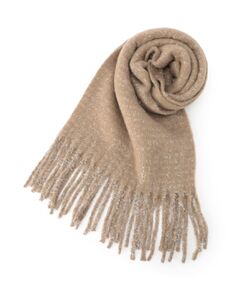 SHOO・LA・RUE / シューラルー マフラー・ショール・スヌード・ストール | 太フリンジラメストール