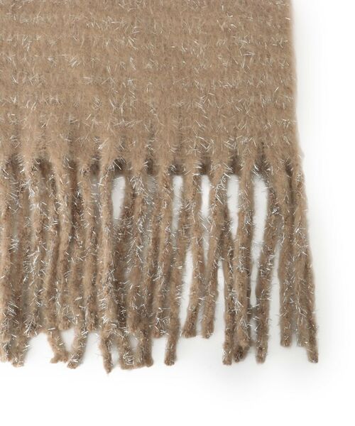 SHOO・LA・RUE / シューラルー マフラー・ショール・スヌード・ストール | 太フリンジラメストール | 詳細3