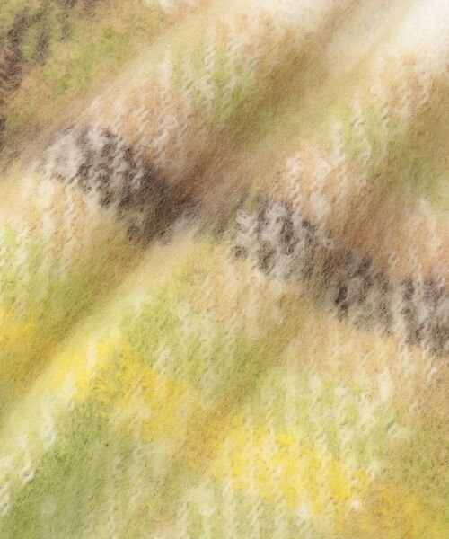 SHOO・LA・RUE / シューラルー マフラー・ショール・スヌード・ストール | 太フリンジチェックストール | 詳細2