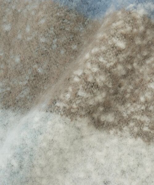 SHOO・LA・RUE / シューラルー マフラー・ショール・スヌード・ストール | 太フリンジブロックチェックストール | 詳細2