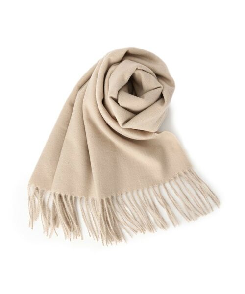 SHOO・LA・RUE/シューラルー プレーン無地ストール ベージュ(052) 00 SHOO・LA・RUE/シューラルー プレーン無地ストール ベージュ(052) 00