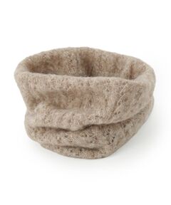 SHOO・LA・RUE / シューラルー ネックウォーマー・イヤーマフ | ベビーアルパカ混ケーブルスヌード