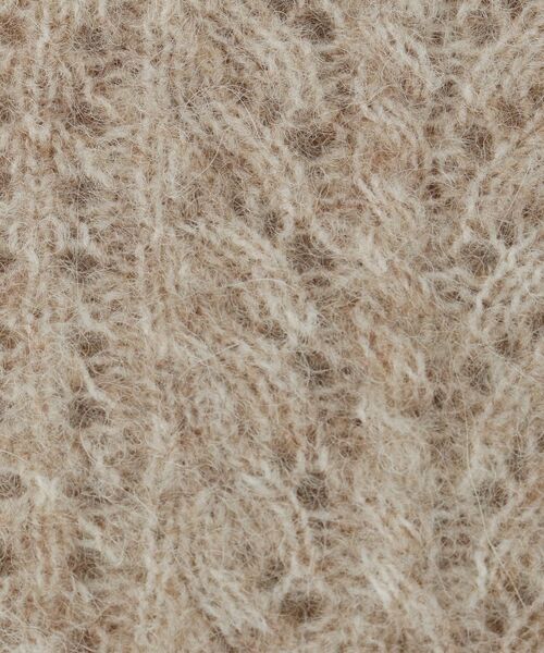 SHOO・LA・RUE / シューラルー ネックウォーマー・イヤーマフ | ベビーアルパカ混ケーブルスヌード | 詳細3