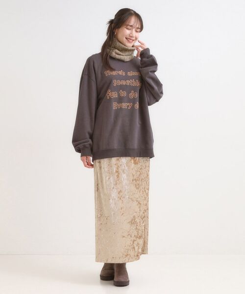 SHOO・LA・RUE / シューラルー ネックウォーマー・イヤーマフ | ベビーアルパカ混ケーブルスヌード | 詳細6