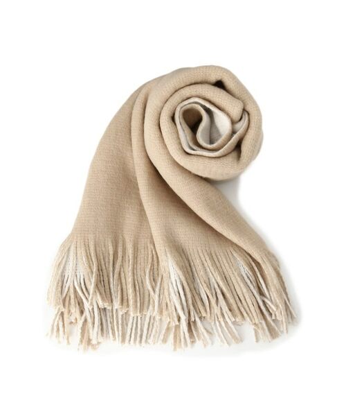 SHOO・LA・RUE / シューラルー マフラー・ショール・スヌード・ストール | リバーシブルシャギーストール | 詳細1