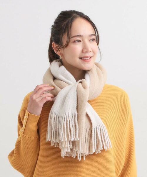 SHOO・LA・RUE / シューラルー マフラー・ショール・スヌード・ストール | リバーシブルシャギーストール | 詳細4
