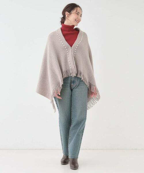 SHOO・LA・RUE / シューラルー その他小物 | パール調ラインケープ | 詳細16