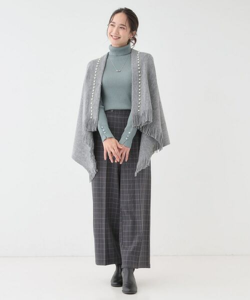 SHOO・LA・RUE / シューラルー その他小物 | パール調ラインケープ | 詳細2