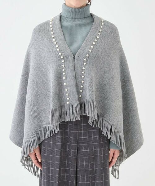 SHOO・LA・RUE / シューラルー その他小物 | パール調ラインケープ | 詳細22