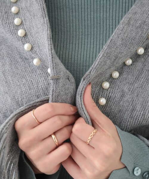 SHOO・LA・RUE / シューラルー その他小物 | パール調ラインケープ | 詳細26