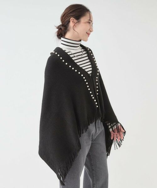 SHOO・LA・RUE / シューラルー その他小物 | パール調ラインケープ | 詳細8