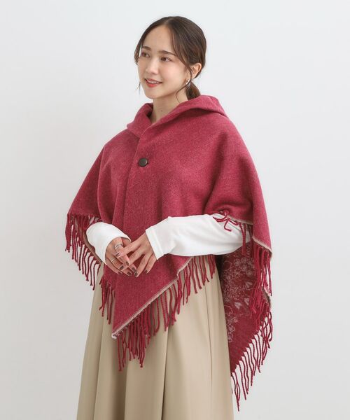 SHOO・LA・RUE / シューラルー ポンチョ | 【リバーシブル】心もほっこり アニマル柄ポンチョ | 詳細10