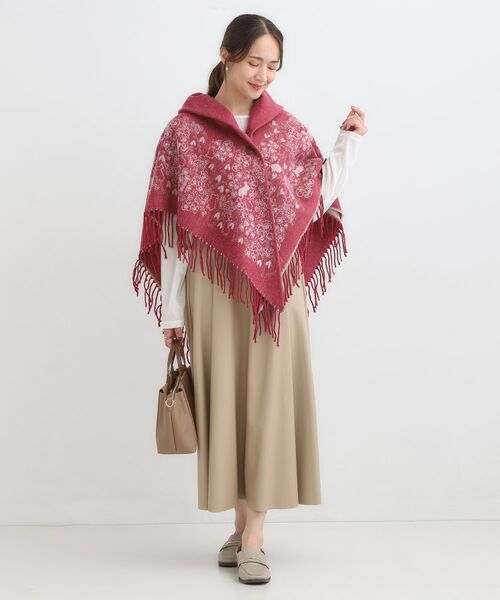 SHOO・LA・RUE / シューラルー ポンチョ | 【リバーシブル】心もほっこり アニマル柄ポンチョ | 詳細12