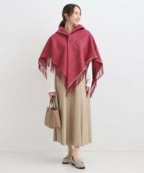 SHOO・LA・RUE / シューラルー ポンチョ | 【リバーシブル】心もほっこり アニマル柄ポンチョ | 詳細13