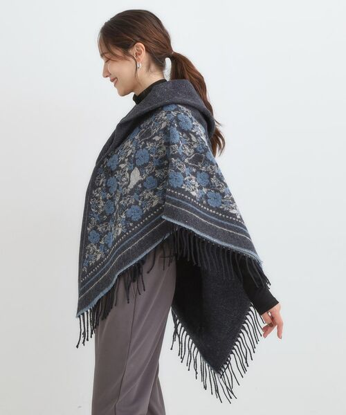 SHOO・LA・RUE / シューラルー ポンチョ | 【リバーシブル】心もほっこり アニマル柄ポンチョ | 詳細2