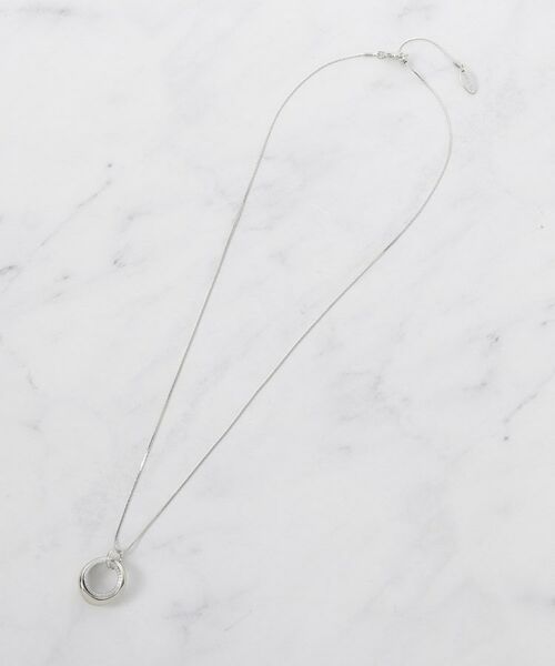 SHOO・LA・RUE / シューラルー ネックレス・ペンダント・チョーカー | ミニダブルリングネックレス | 詳細2