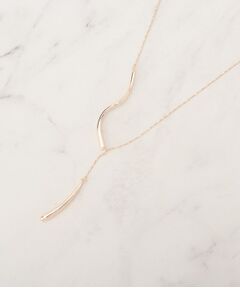 SHOO・LA・RUE / シューラルー ネックレス・ペンダント・チョーカー | ウェーブメタルY字ネックレス