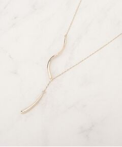 SHOO・LA・RUE / シューラルー ネックレス・ペンダント・チョーカー | ウェーブメタルY字ネックレス