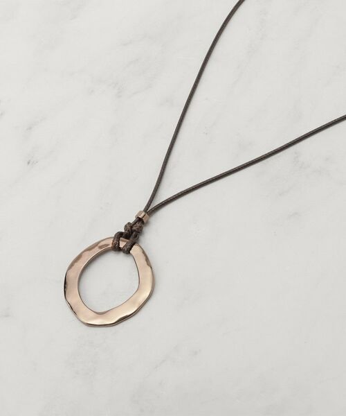 SHOO・LA・RUE / シューラルー ネックレス・ペンダント・チョーカー | オープンリングひもネックレス | 詳細1