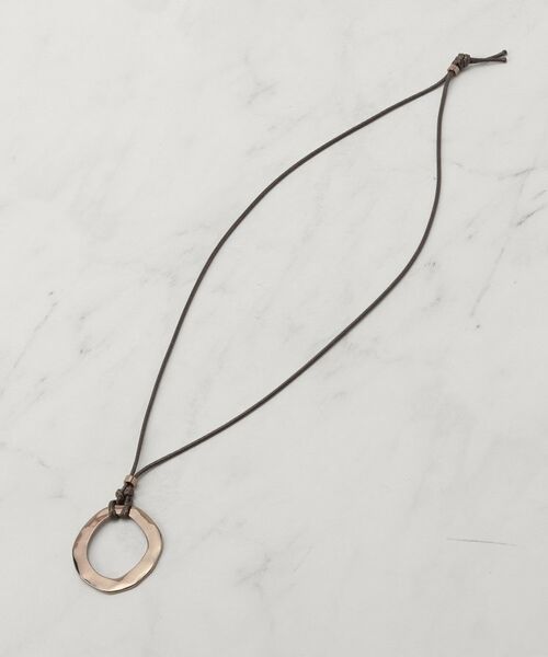 SHOO・LA・RUE / シューラルー ネックレス・ペンダント・チョーカー | オープンリングひもネックレス | 詳細2