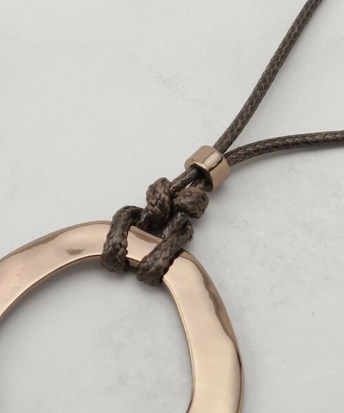 SHOO・LA・RUE / シューラルー ネックレス・ペンダント・チョーカー | オープンリングひもネックレス | 詳細3