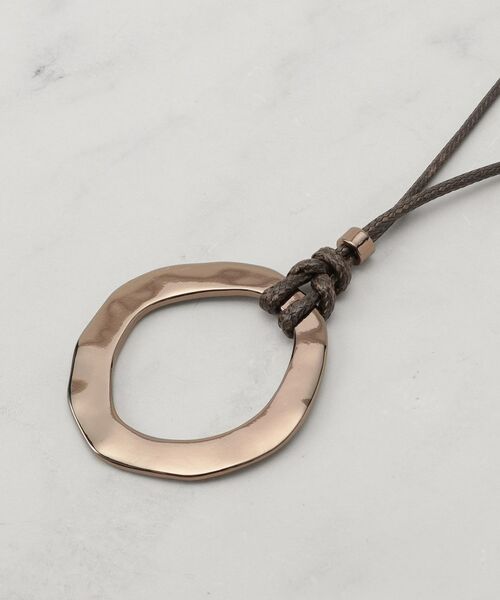 SHOO・LA・RUE / シューラルー ネックレス・ペンダント・チョーカー | オープンリングひもネックレス | 詳細5