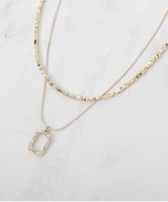 SHOO・LA・RUE / シューラルー ネックレス・ペンダント・チョーカー | かさねチェーン2連ネックレス