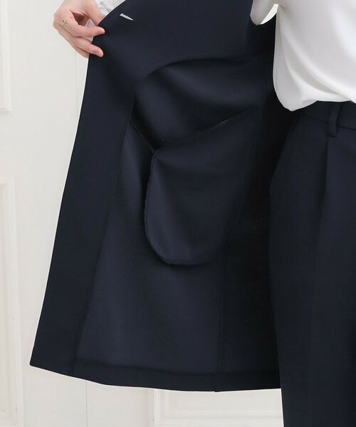 SHOO・LA・RUE / シューラルー ベスト | 【洗濯機可/イージーケア/ストレッチ】きちんと楽に。カットジョーゼットロングジレ | 詳細20