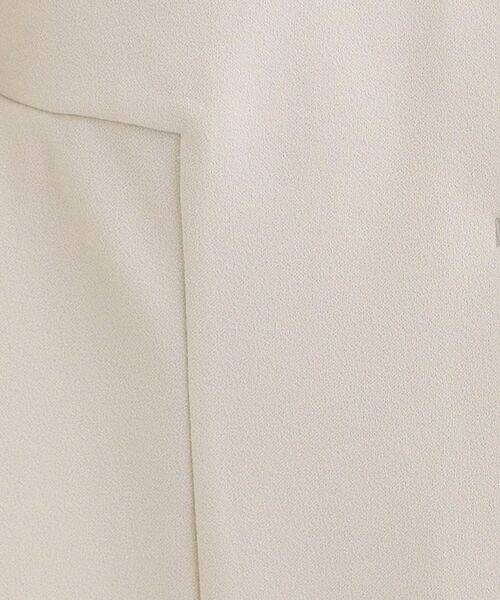 SHOO・LA・RUE / シューラルー ベスト | 【洗濯機可/イージーケア/ストレッチ】きちんと楽に。カットジョーゼットペプラムジレ | 詳細12