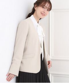 ノーカラージャケット（条件：ベージュ系、在庫無し含む、5